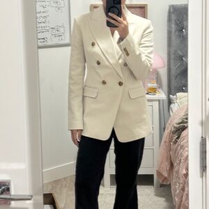 Banana Republic Cream Blazer